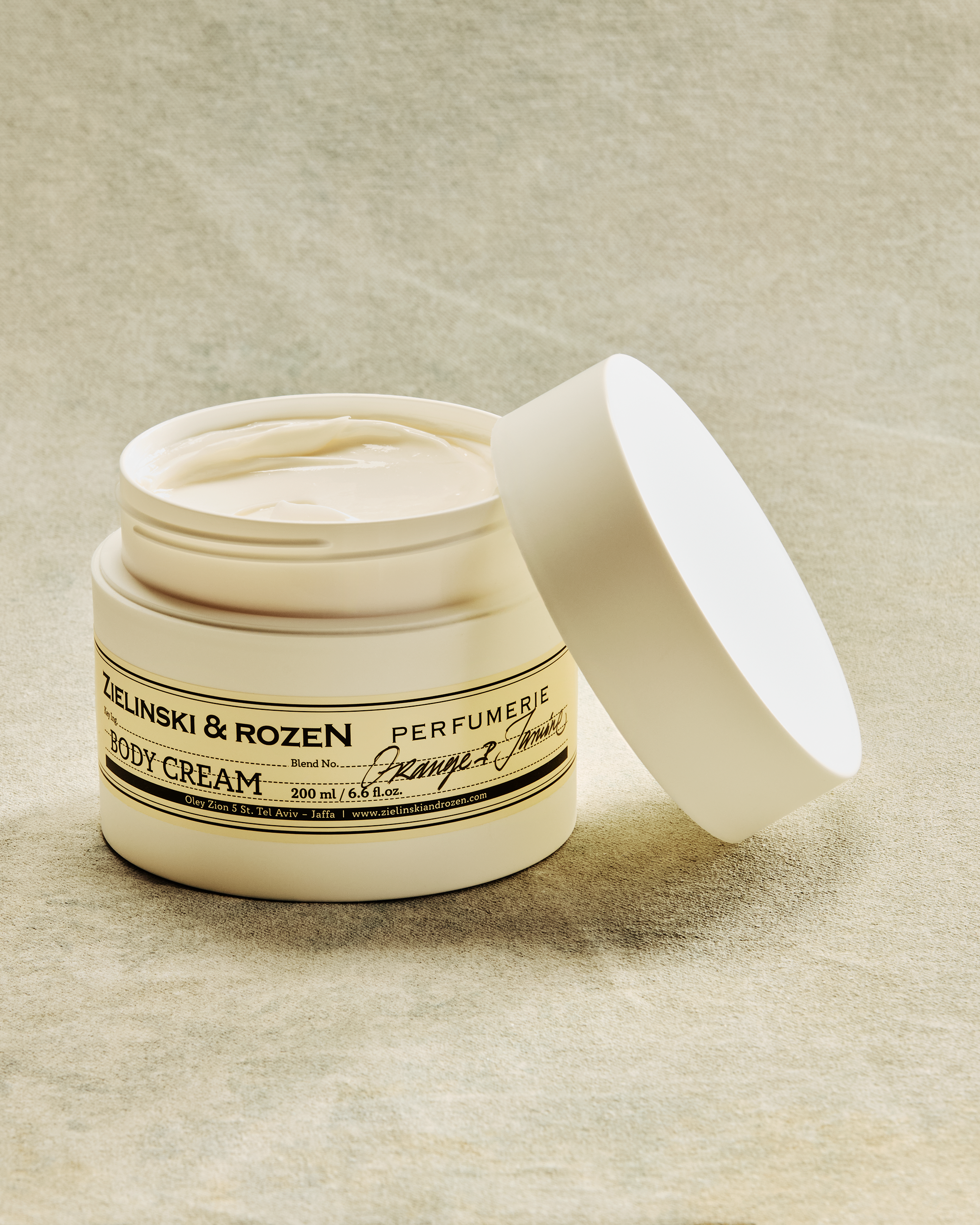 Orange & Jasmine Body Cream 200ml | Zielinski & Rozen Europe