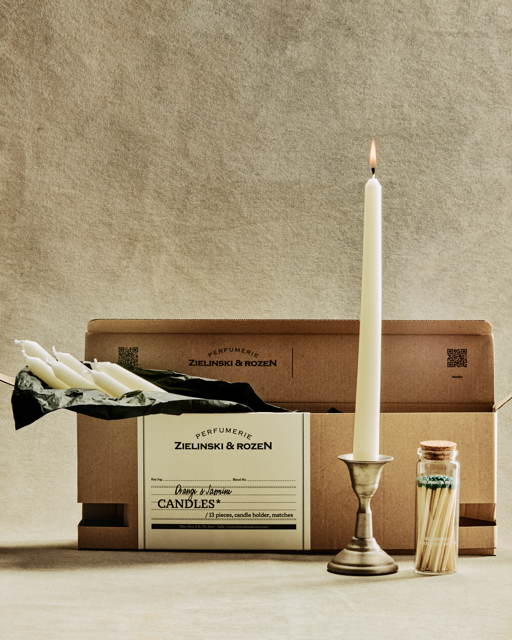 Candles set Orange & Jasmine