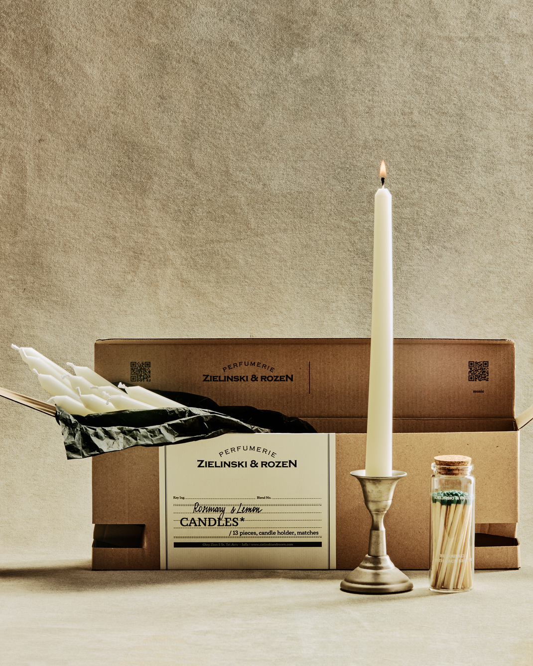 Candles set Rosemary & Lemon