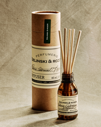 Tobacco, Cedarwood & Pepper home fragrance diffuser with a rich smoky woody aroma
